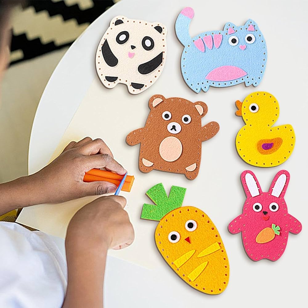 Vaikų DIY siuvimo rinkinys kūrybai ir pramogoms
