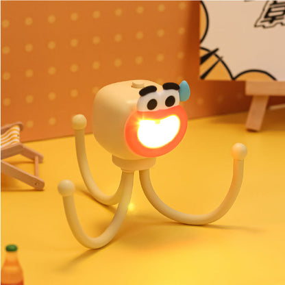 Mini LED šviestuvas – medžiagos tekstūra, balta variantas 2