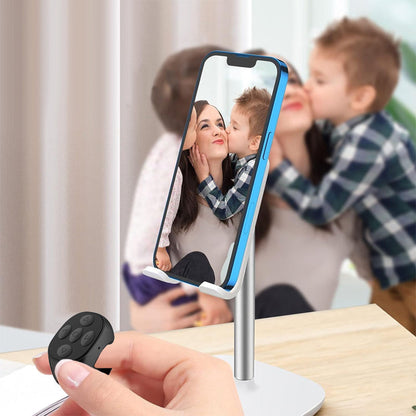 Bluetooth žiedinis telefono pultelis – prie telefono stovo