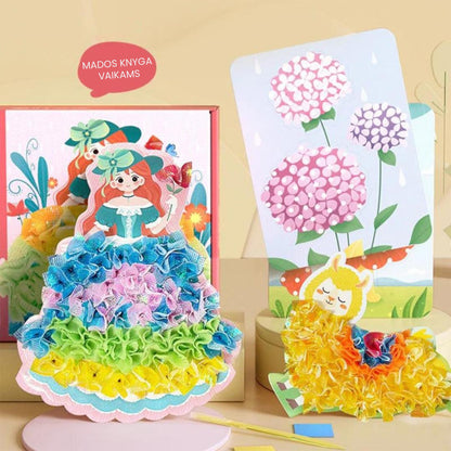KiddieArt™ - Kūrybiškumą lavinantis rinkinys vaikams – vaizdas iš viršaus