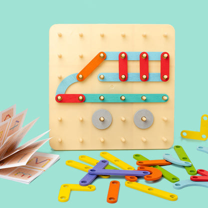 "Montessori" - dėlionė vaikams – naudojimo pavyzdys