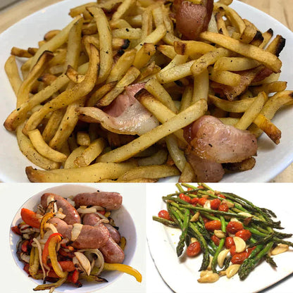 GrillMaster™ kepimo krepšeliai (2 vnt.) – detalė stambiu planu