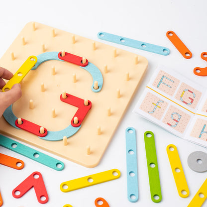 "Montessori" - dėlionė vaikams – komplektacijos elementai