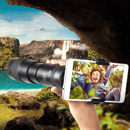 4K raiškos monokulinis teleskopas – naudojimo pavyzdys