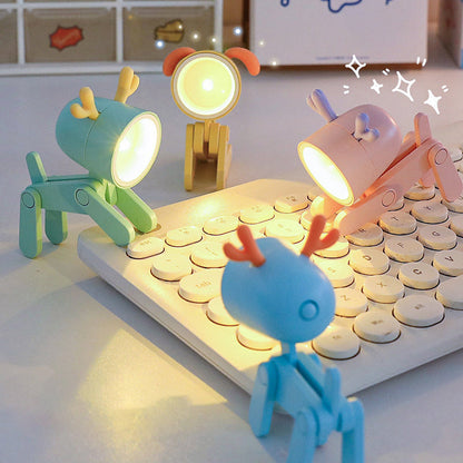 Mini LED šviestuvas – komplektacijos vaizdas, geltona variantas