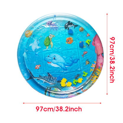 Apvalaus turkio kilimėlio 97 cm matmenų schema