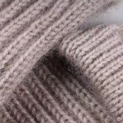 Megzto audinio ir minkšto pamušalo detalė iš arti