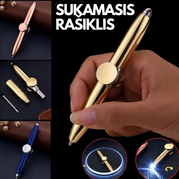 Sukamasis Rašiklis su LED Šviesos Efektu – bendras vaizdas