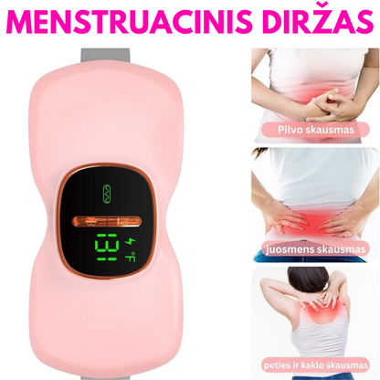 Elektrinis menstruacinis diržas – bendras vaizdas