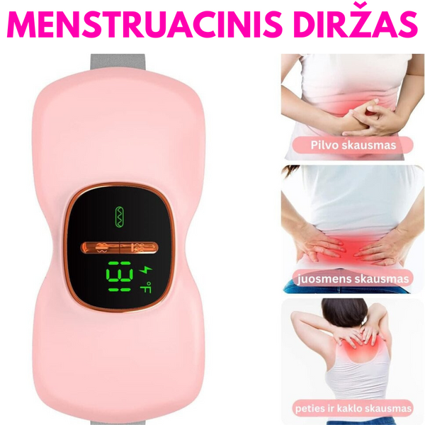 Elektrinis menstruacinis diržas – bendras vaizdas