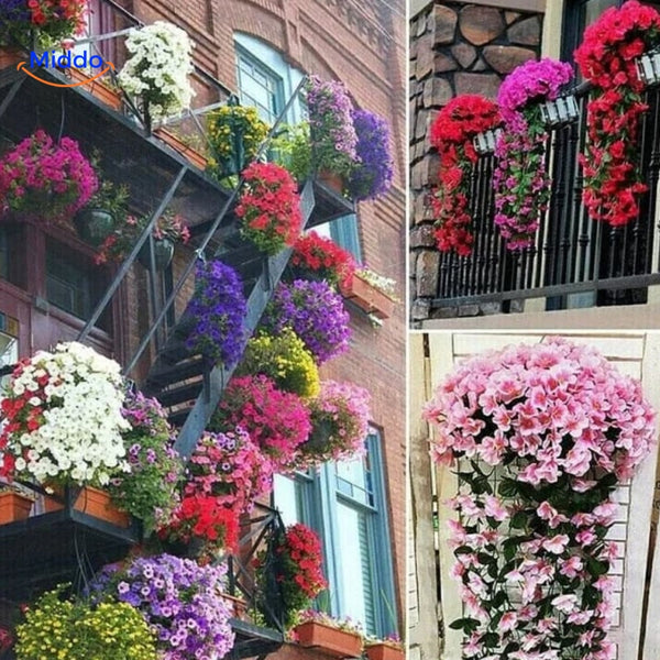 Orchidėjų kaskadas dekoracija