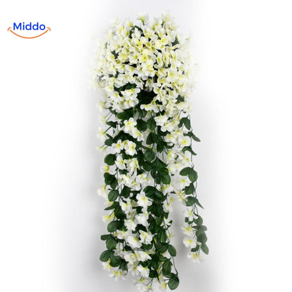 Orchidėjų kaskadas dekoracija