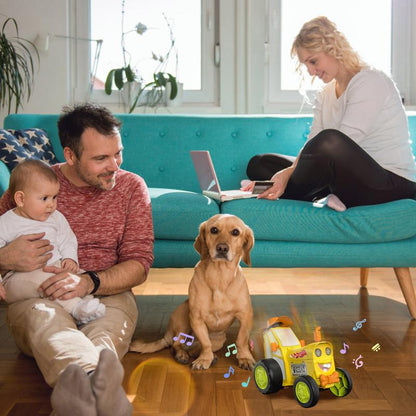 KidsGox ™ – šokinėjantis žaislinis automobilis – šoninis vaizdas