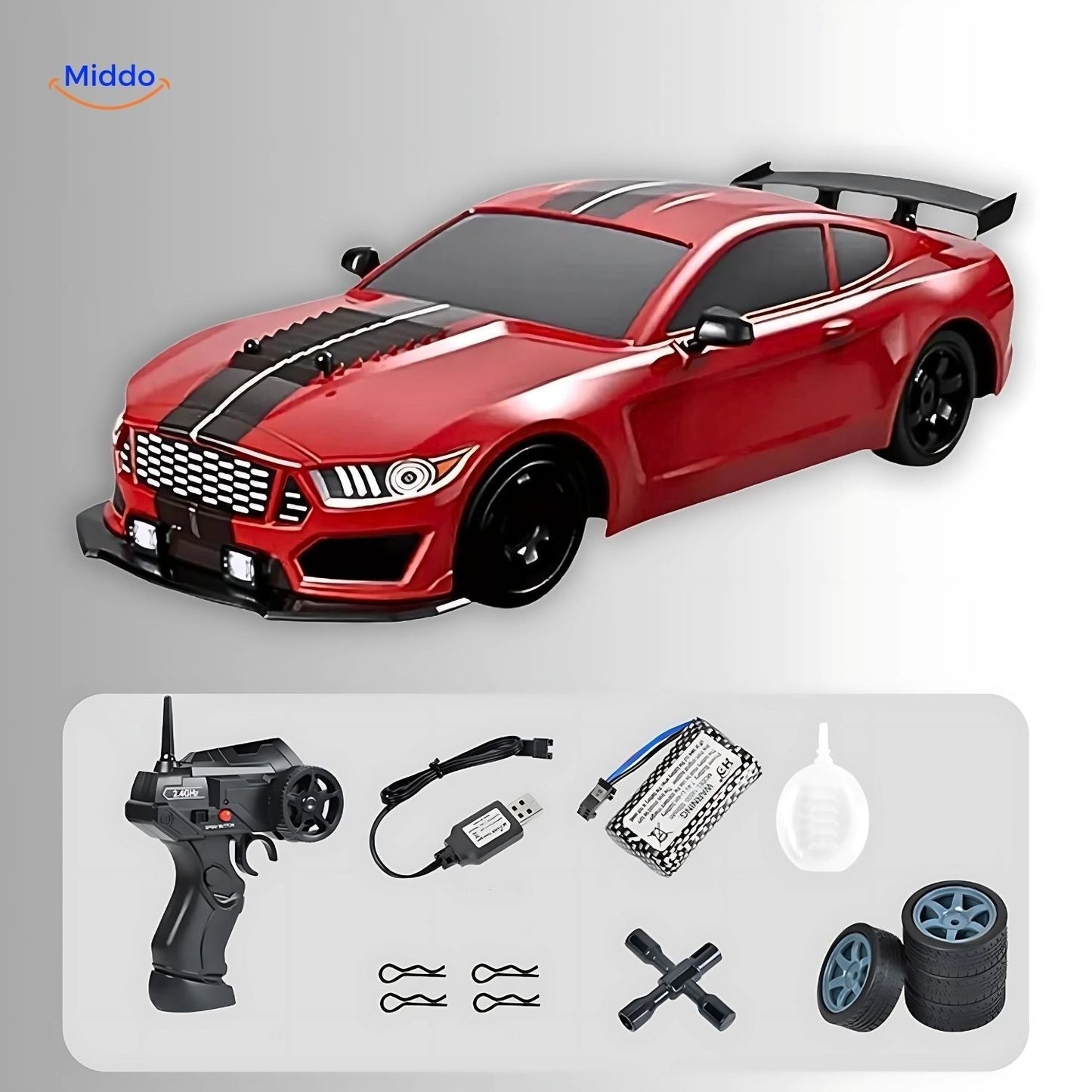 WD Drift RC Automobilis | Greita Įkrovimo Funkcija ir Nepamirštamas Žaidimas!