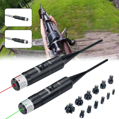 Du taikikliai su kūginiais strypais ir adapteriais