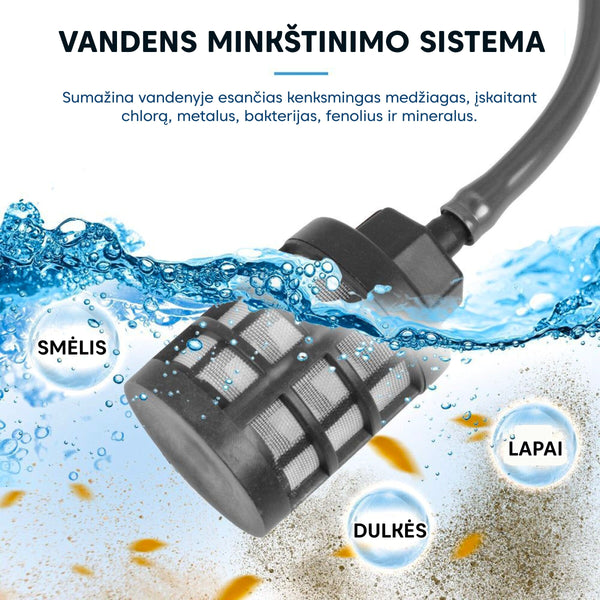 Įkraunamas aukšto slėgio plovimo įrenginys – plovimo įrenginys