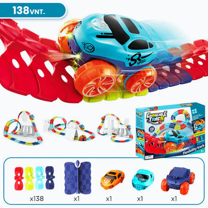 Zero-Gravity™ - automobilių lenktynių trąsa – galimi variantai, 138 vnt.