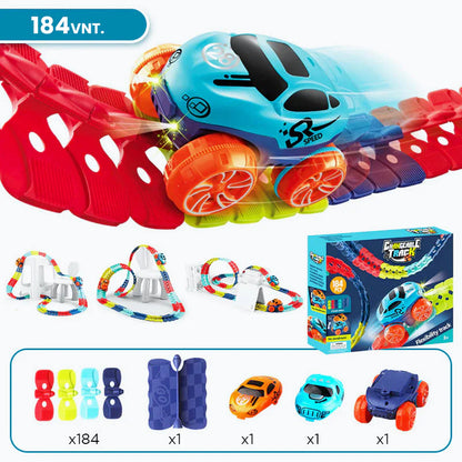 Zero-Gravity™ - automobilių lenktynių trąsa – matmenų schema, 46 vnt.