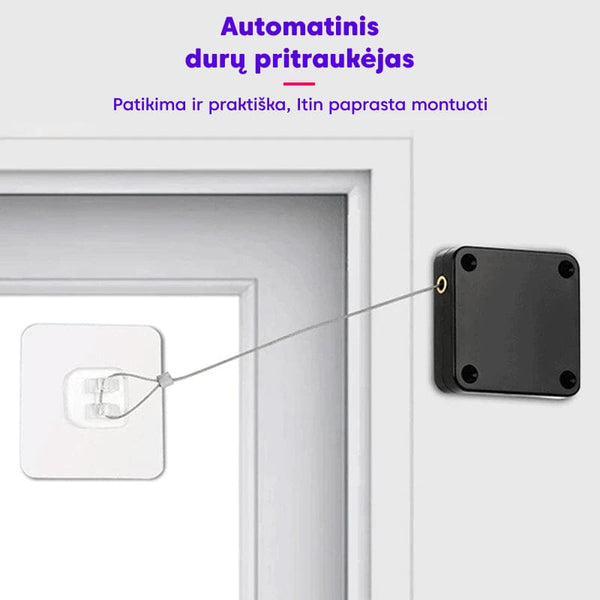 Automatinis durų pritraukėjas – bendras vaizdas