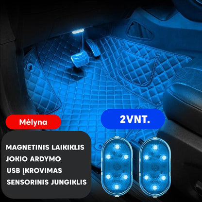 Belaidės LED jutiklinės lemputės – 2 vnt. – naudojimo pavyzdys