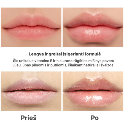Lūpų apimtį didinantis serumas – priekinė pusė