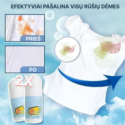 Dėmių šalinimo pieštukai (2 vnt.) – šoninis vaizdas