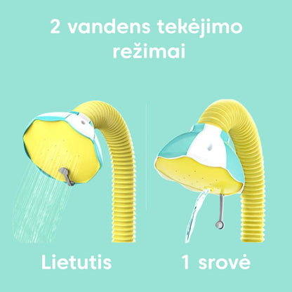 Vaikiškas dušas "Drambliukas" – priekinė pusė