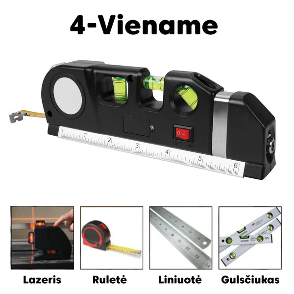 Lazerinis matuoklis "4-Viename" – bendras vaizdas