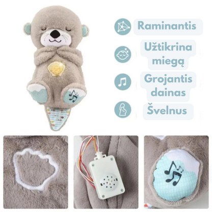 Atpalaiduojantis kvėpuojantis meškinas-migdukas – naudojimo pavyzdys