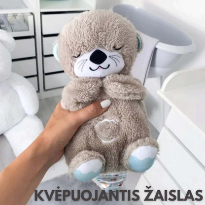 Atpalaiduojantis kvėpuojantis meškinas-migdukas – bendras vaizdas