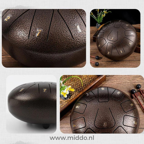 Harmonii KlankOase™ steel tongue drum – atsipalaidavimas ir streso mažinimas!