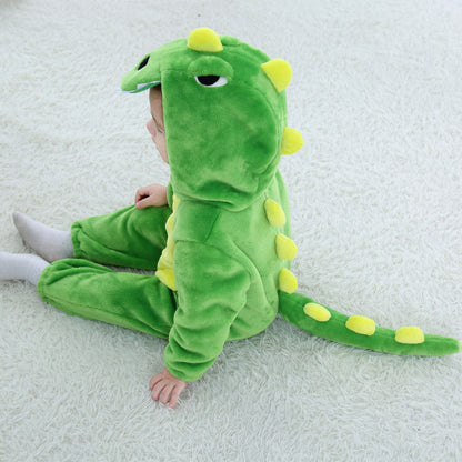 dinozauro kostiumo ilga uodega