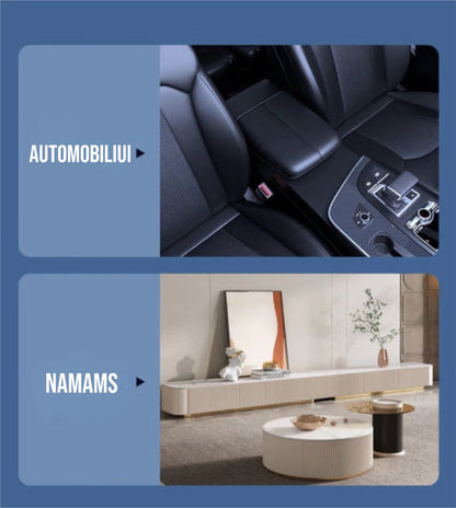 Belaidis rankinis dulkių siurblys 12 000 Pa – naudojimas automobilyje ir namuose