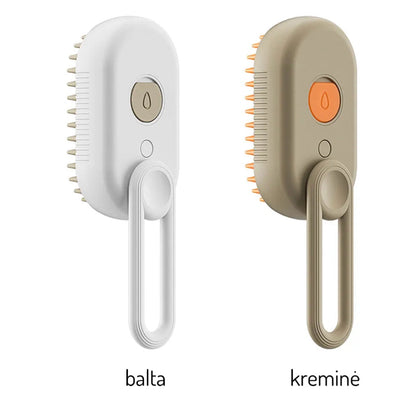 Balto ir kreminio šepečio variantai