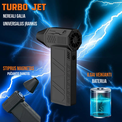 „Turbo Jet“ universalus oro pūstuvas – bendras vaizdas