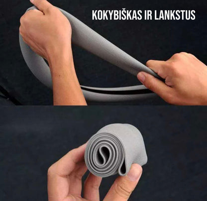 Silikoninis automobilio vairo užvalkalas – priekinė pusė