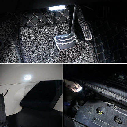 IrozeLED lemputės montavimo vietos automobilyje