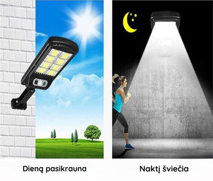 dienos įkrovimo ir nakties švietimo palyginimas