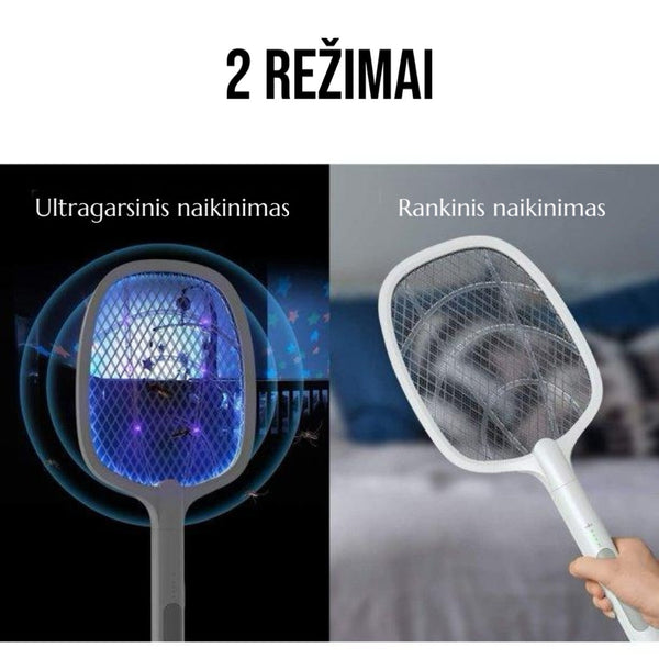Elektrinės vabzdžių raketės du naudojimo režimai
