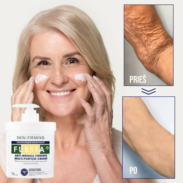 Stangrinamasis kūno kremas 100 ml – kremas ir rankos palyginimas