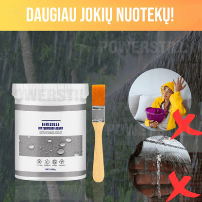 WaterAgent hermetikas ir sandarinimo darbų iliustracija