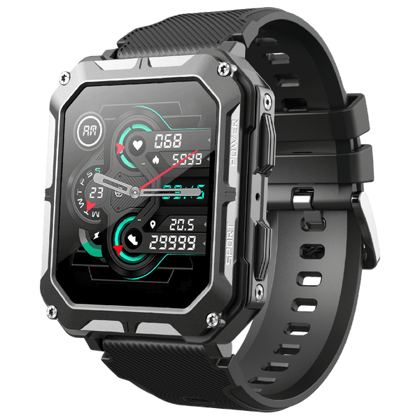 SmartWatch Pro išmanusis laikrodis juodu korpusu