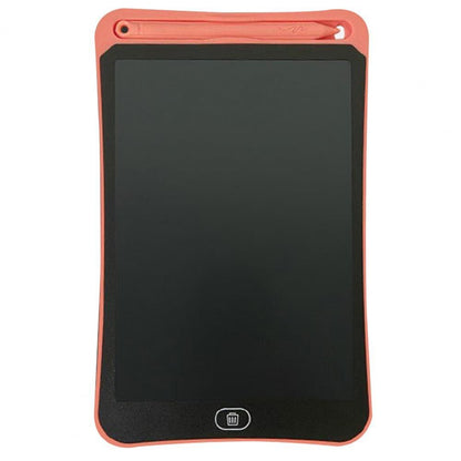Tuščia LCD planšetė oranžiniu rėmeliu