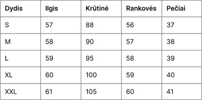 Moteriškas megztinis aukštu kaklu