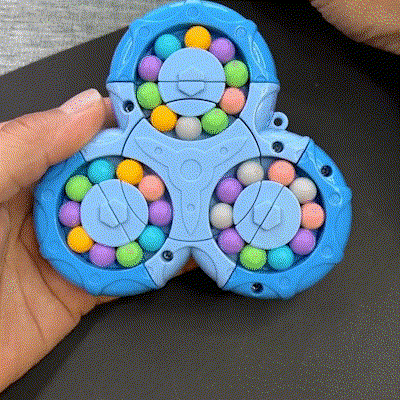 „Fidget Bean“ žaislas – priekinė pusė