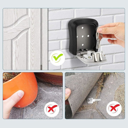 Kodinė raktų dėžutė – detalė stambiu planu