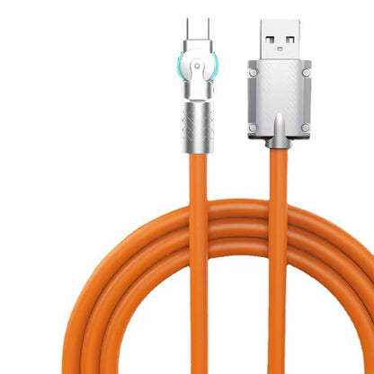 Besisukantis USB įkrovimo kabelis – kitas spalvos variantas