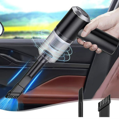 Belaidis rankinis dulkių siurblys 12 000 Pa – siurblys valo automobilio sėdynę