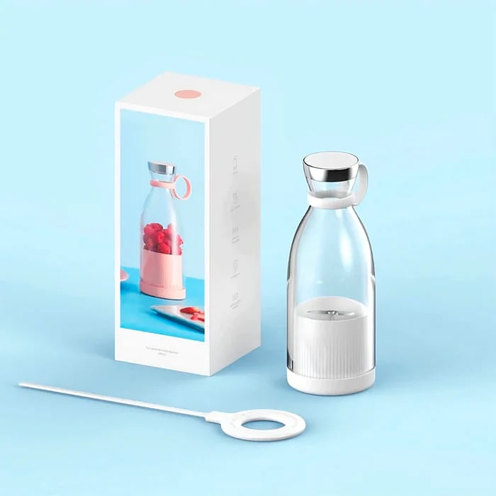 FreshJuice™ – Nešiojamas kokteilių plaktuvas