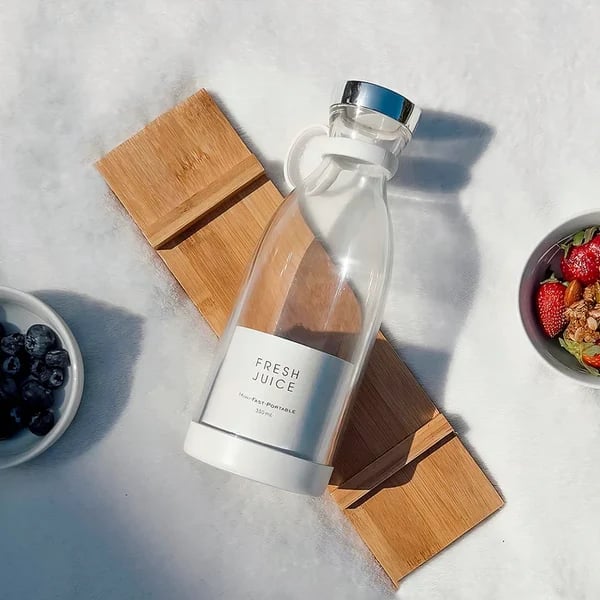 FreshJuice™ – Nešiojamas kokteilių plaktuvas
